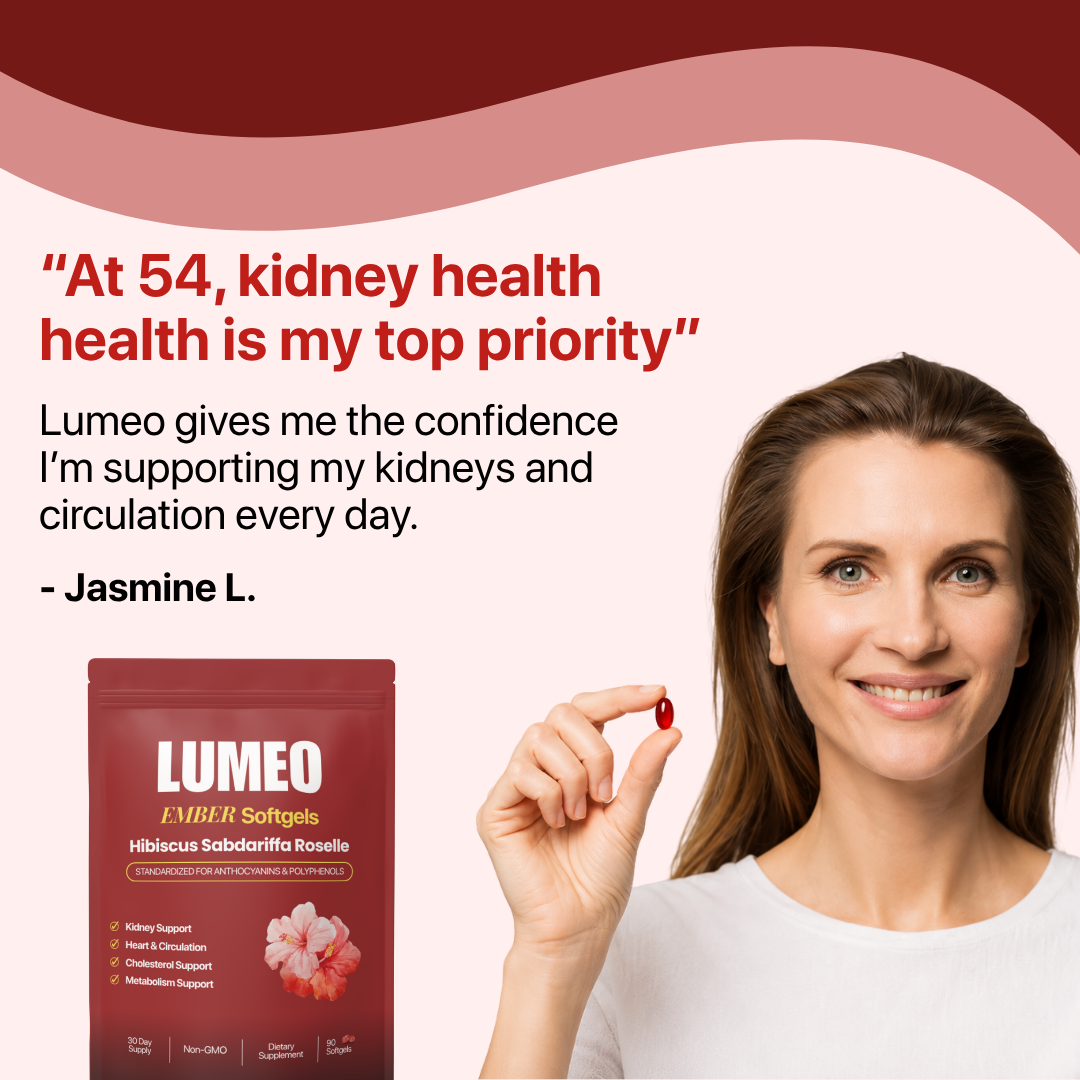 Lumeo® Ultra-Potent Hibiscus Softgels